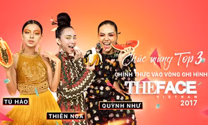 The Face Online công bố 3 gương mặt 'hot' nhất