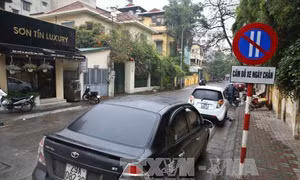 Hà Nội áp dụng đỗ xe ngày chẵn - lẻ trên phố Nguyễn Gia Thiều