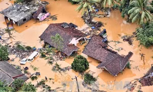 Điện thăm hỏi về trận lụt và lở đất tại Sri Lanka
