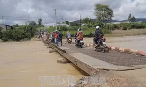 Liên tiếp xảy ra tai nạn tại cầu ông Thiều, Lâm Đồng 