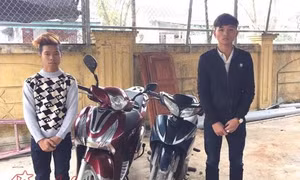 Trộm xe SH rồi vứt lại bên đường vì không nổ được máy