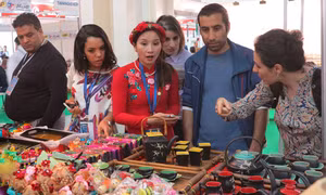 Doanh nghiệp Việt Nam tham dự hội chợ tại Algeria