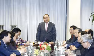 Thủ tướng Nguyễn Xuân Phúc thăm Phái đoàn Thường trực Việt Nam tại LHQ 