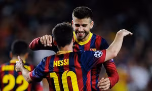 Vợ sắp cưới làm mình làm mẩy, Messi đành vào thánh đường vắng bạn thân Gerard Pique