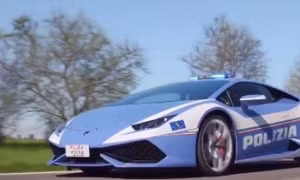 Cảnh sát Italy được trang bị siêu xe Lamborghini để săn đuổi tội phạm