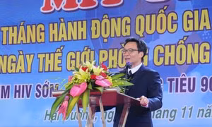 Phó Thủ tướng Vũ Đức Đam: Tạo điều kiện để tất cả người nhiễm HIV không bị kỳ thị 