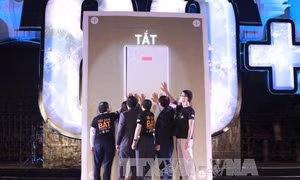 Giờ Trái đất 2017: Tiết kiệm 471.000 kWh điện và ý nghĩa lớn 'Bật tương lai'