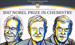 Nobel Hóa học 2017 trao cho kính hiển vi điện tử nghiệm lạnh
