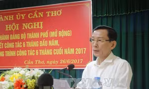 Cần Thơ sẽ xử lý giám đốc các sở không hoàn thành kế hoạch năm 2017 