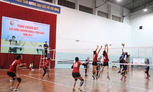 Vòng chung kết Giải bóng chuyền hạng A toàn quốc năm 2017