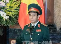 Thượng tướng Phan Văn Giang tiếp Tư lệnh Không quân Thái Bình Dương Hoa Kỳ