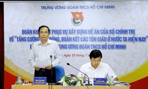 Tăng cường đoàn kết, tập hợp thanh niên tín đồ tôn giáo