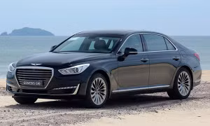 Genesis G90 - mẫu xe sang nhất năm 2017 tại Saudi Arabia