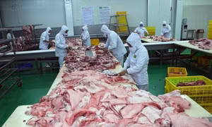 Giá thịt lợn bình ổn giảm 3.000 đồng/kg