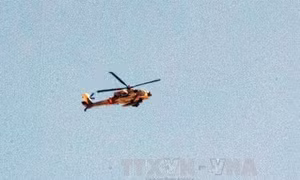 Rơi trực thăng quân sự Apache gây thương vong tại Israel 