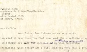 Đấu giá thư của thiên tài vật lý Albert Einstein 