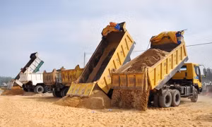 Giá cát xây dựng tại Thành phố Hồ Chí Minh tăng đột biến