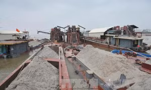 Hà Nội: Quyết liệt giám sát, xử lý 82 'điểm nóng' khai thác cát