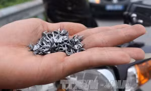 Nhiều xe máy bị thủng săm trên cao tốc Hà Nội - Bắc Giang: Không phải do 'đinh tặc'