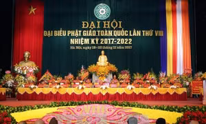 Khai mạc trọng thể Đại hội đại biểu Phật giáo toàn quốc lần thứ VIII