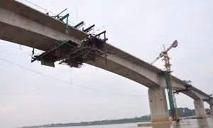 Tháng 3/2020, thông xe cầu Thịnh Long vượt sông Ninh Cơ, Nam Định