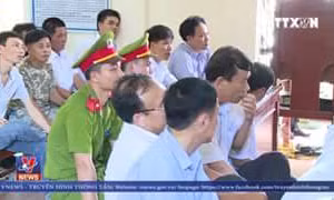 Phiên tòa xét xử sai phạm trong quản lý đất đai tại Đồng Tâm (Mỹ Đức, Hà Nội)