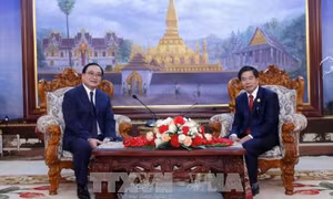 Hai thủ đô Hà Nội và Vientiane tăng cường hợp tác 