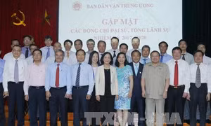 Trưởng Ban Dân vận Trung ương gặp mặt các Đại sứ, Tổng lãnh sự nhiệm kỳ 2017 - 2020 