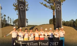 Dấu ấn golf Việt tại vòng chung kết châu Á MercedesTrophy 2017