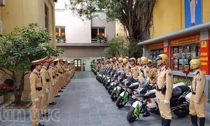 Chốt trực tại 361 điểm nóng giao thông để xử lý nhanh ùn tắc, tai nạn