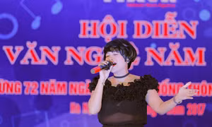 Ca sĩ Ngọc Khuê làm giám khảo 'Hội diễn văn nghệ TTXVN'