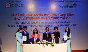 VietinBank và Tổ chức thẻ quốc tế DCI ký hợp tác toàn diện