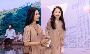 Con gái Hoa hậu Trần Thị Quỳnh là 'bản sao' của mẹ