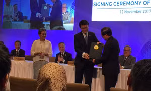 ASEAN ký Hiệp định Thương mại tự do với Hong Kong 