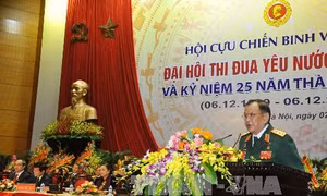 Xây dựng lực lượng cựu chiến binh có tư tưởng chính trị vững vàng, bản lĩnh kiên định