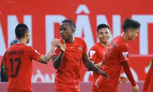 V.League 2017: Hải Phòng giành 3 điểm trên sân nhà