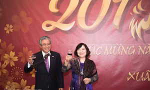 Đại sứ quán Việt Nam tại Hoa Kỳ mừng Xuân cùng cộng đồng người Việt