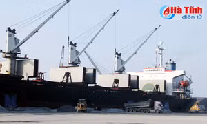 Hơn 2.100 tỷ đồng xây dựng Khu bến cảng Phoenix ở Cảng Vũng Áng