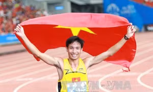 SEA Games 29: Nguyễn Văn Lai bảo vệ thành công HCV 5.000m
