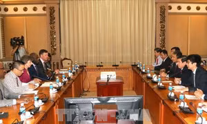 Lãnh đạo TP Hồ Chí Minh tiếp Phó Chủ tịch Ngân hàng Thế giới