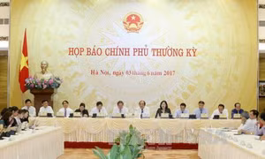 Nhiều vấn đề 'nóng' tại cuộc họp báo Chính phủ thường kỳ tháng 5/2017