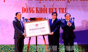 Di tích Đồng Khởi Bến Tre là di tích quốc gia đặc biệt 