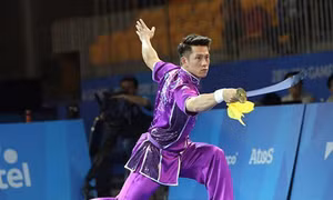 SEA Games 29: Thua sít sao, Wushu Việt Nam giành thêm 1 HCB 