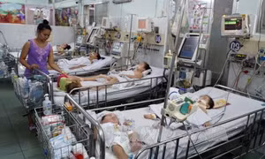  Chuyển mùa, nhiều trẻ dưới 1 tuổi viêm phổi nặng​