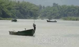 Ngăn chặn hành vi khai thác cát trái phép trên sông Thạch Hãn
