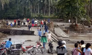 Philippines: Số người thiệt mạng, mất tích do bão Tembin tiếp tục tăng