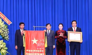 Long An kỷ niệm 50 năm ngày được phong tặng danh hiệu 8 chữ vàng