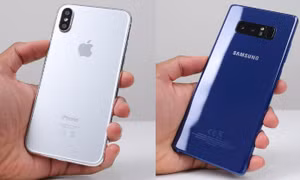 IPhone X và Samsung Note 8: Sản phẩm nào đột phá hơn?