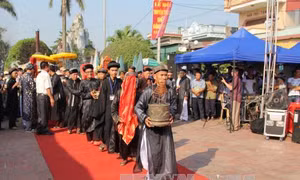 Lễ hội đền Đồng Bằng ghi danh Di sản Văn hóa phi vật thể quốc gia 