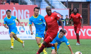 V-League 2017: Hải Phòng thắng cách biệt Sanna Khánh Hòa 3-1